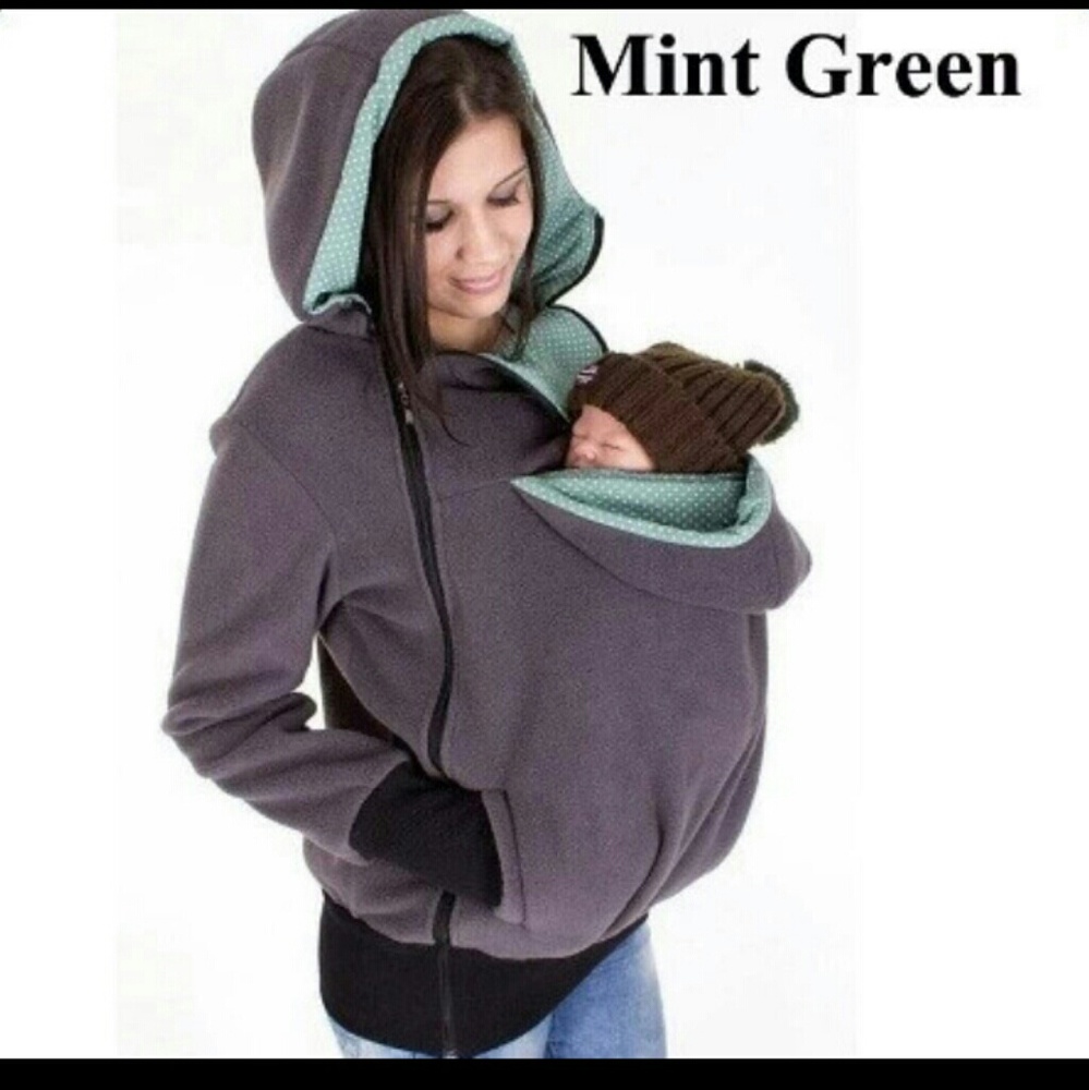 Baby GIFT carrier fleece jacket maternity